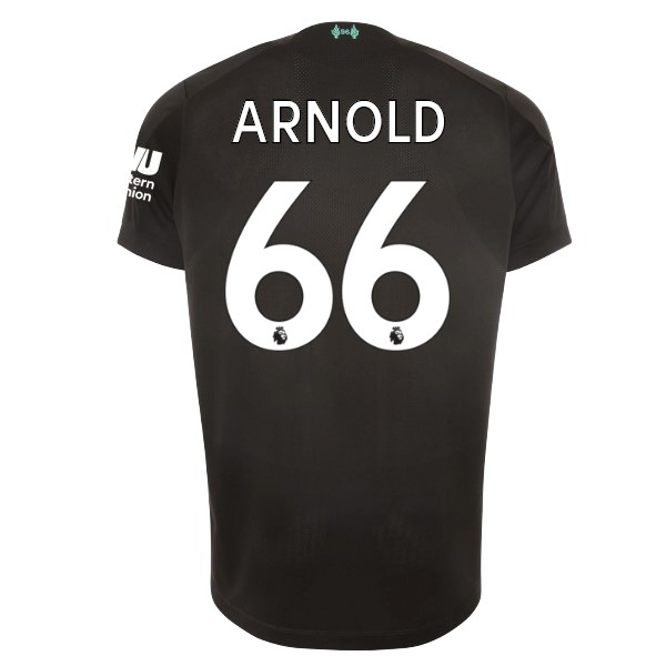 Camiseta Liverpool NO.66 Arnold 3ª 2019-2020 Negro